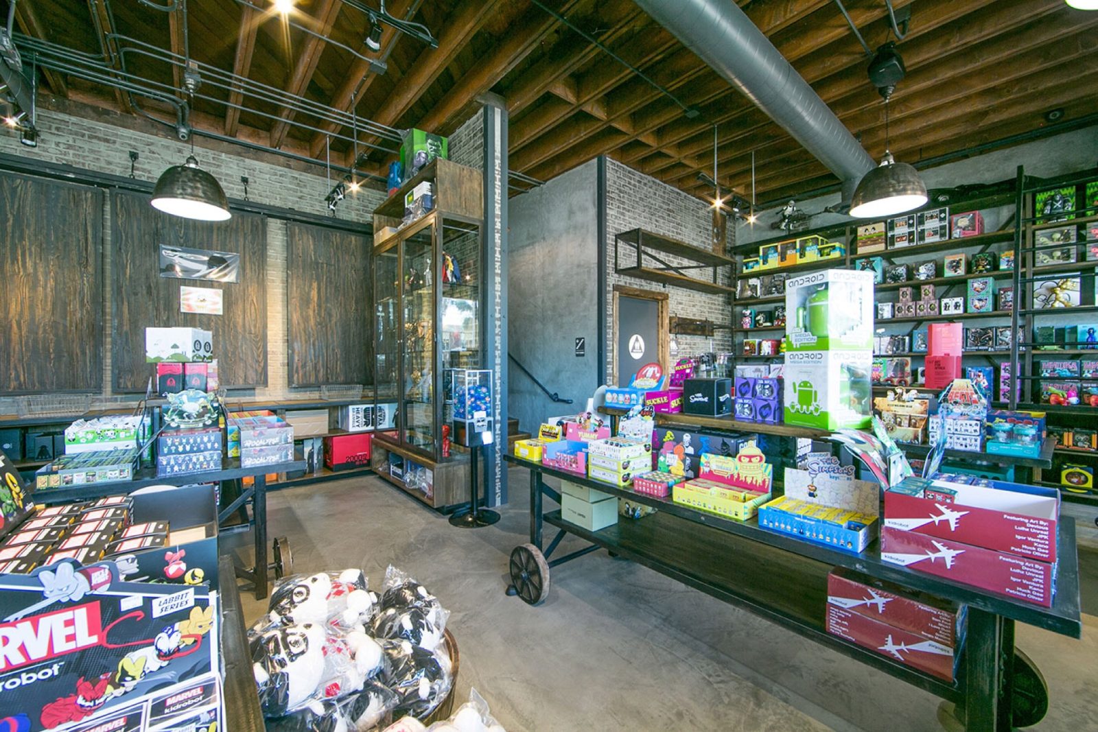 Interior of 3-D Retro, built by Platinum X Construction