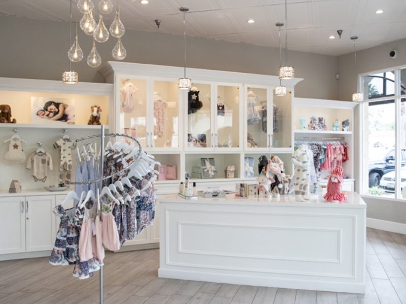 Interior of Hello Baby, built by Platinum X Construction