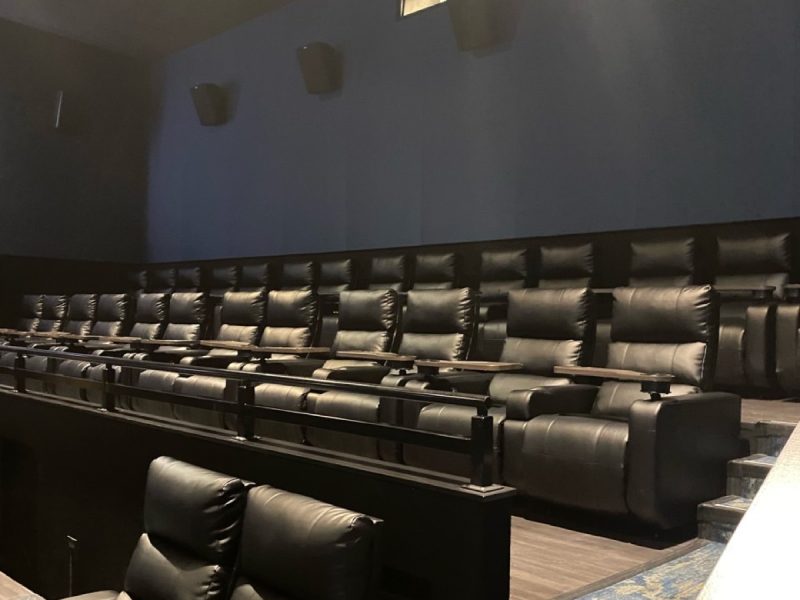 Interior of Metropolitan Theaters, built by Platinum X Construction