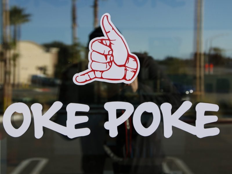 Interior of Oke Poke, built by Platinum X Construction