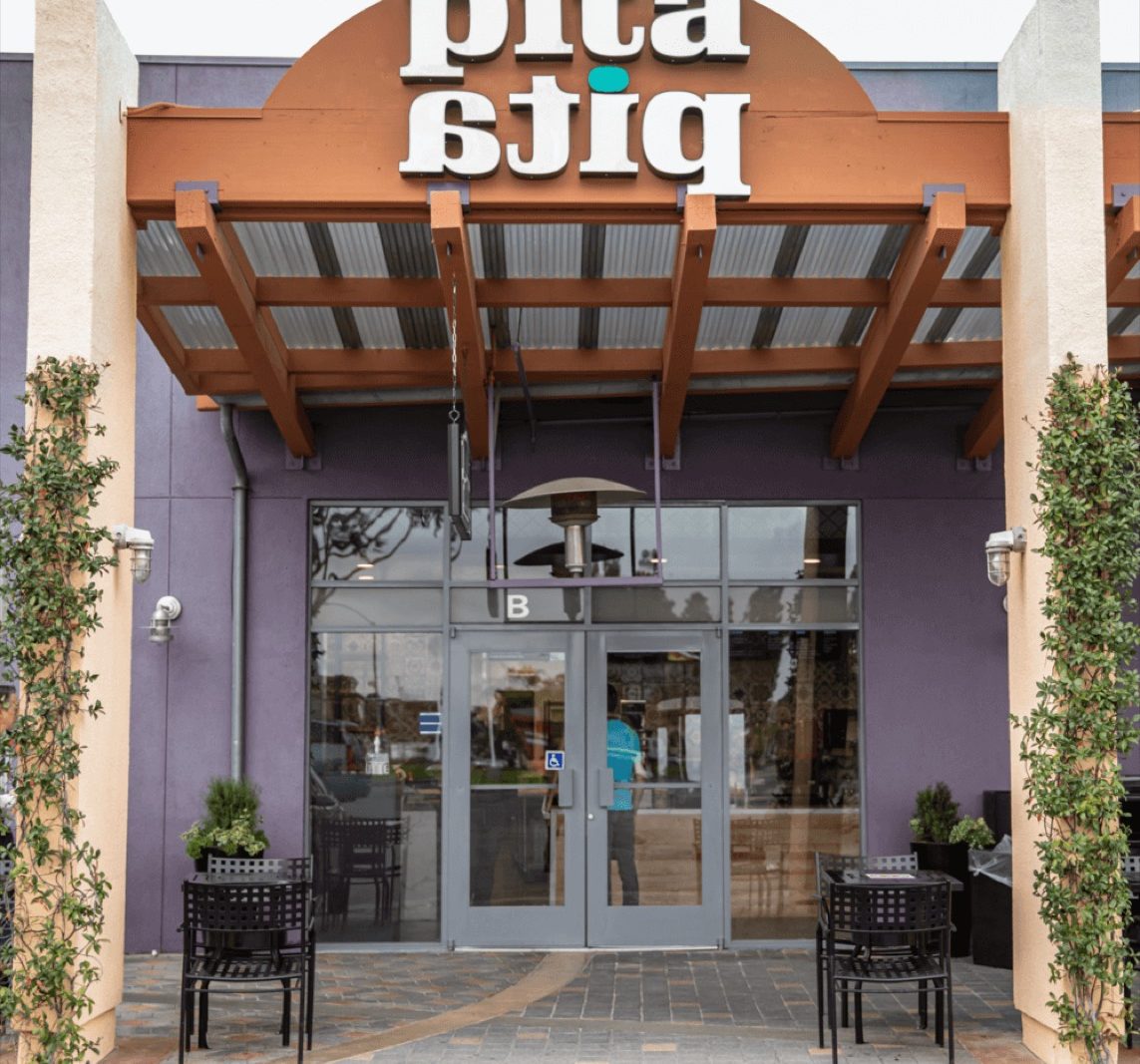 Interior of Pita Pita Newport, built by Platinum X Construction