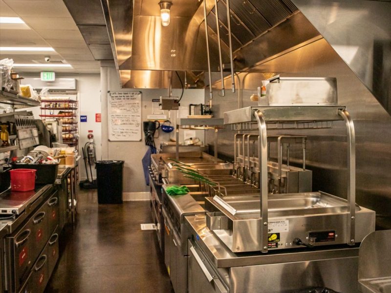 Interior of Plant Power Fast Food, built by Platinum X Construction