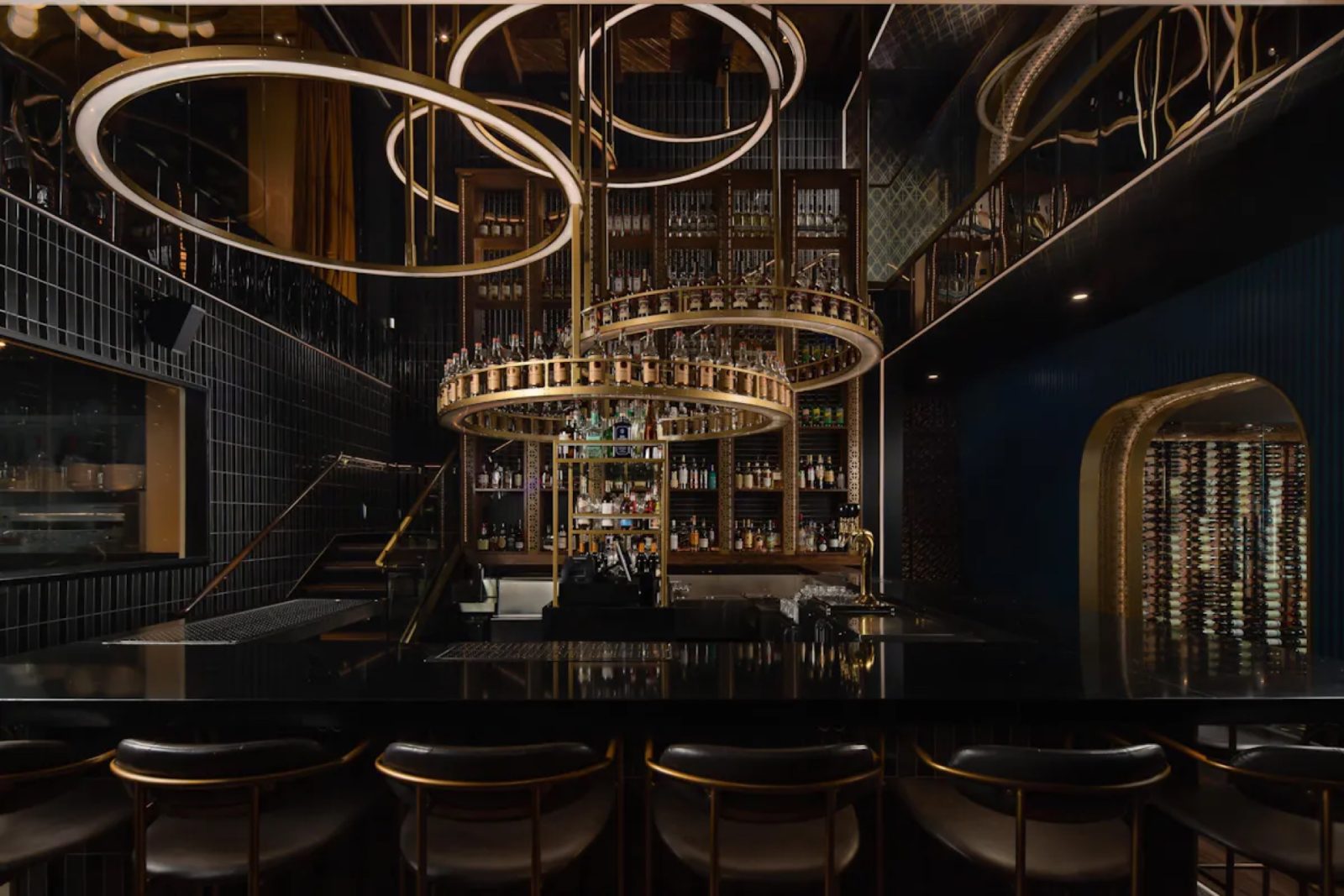 Interior of Rare Society, built by Platinum X Construction