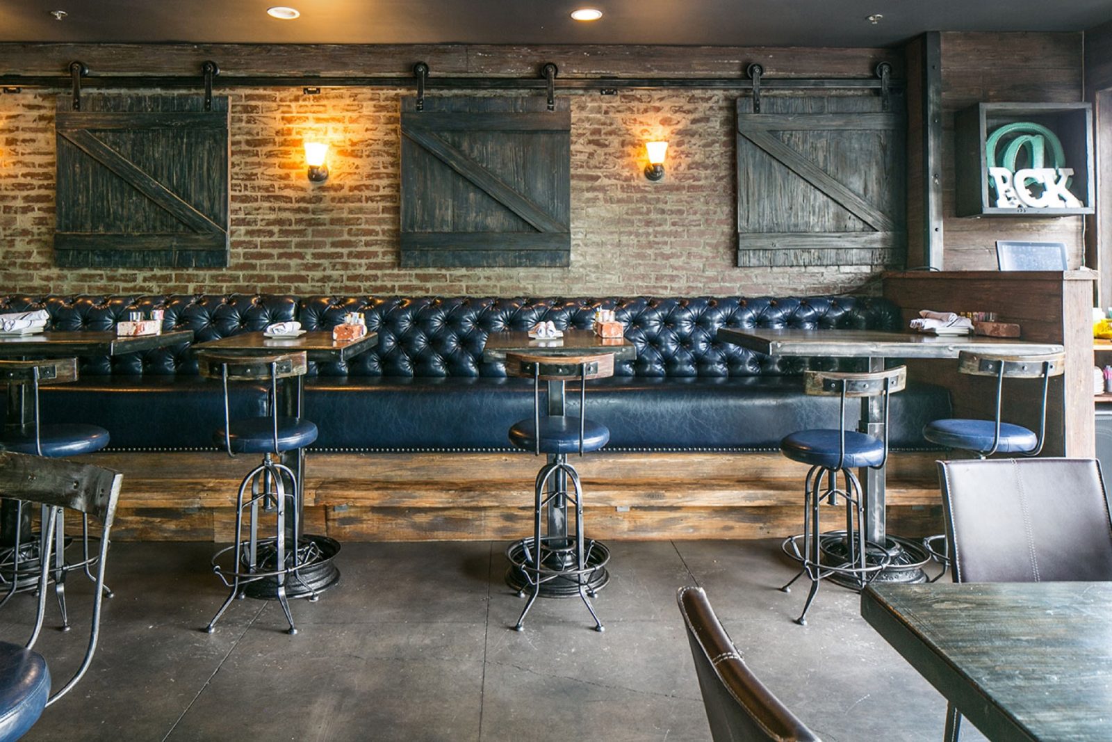 Interior of Bosscat Kitchen, built by Platinum X Construction