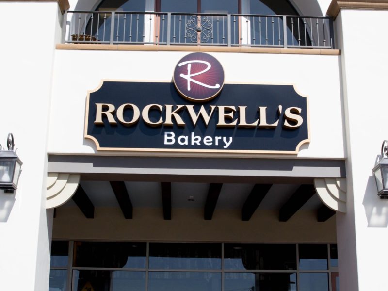 Interior of Rockwell’s, built by Platinum X Construction