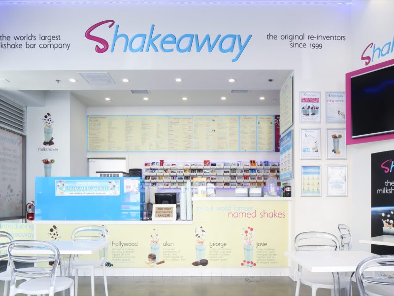 Interior of Shakeaway, built by Platinum X Construction