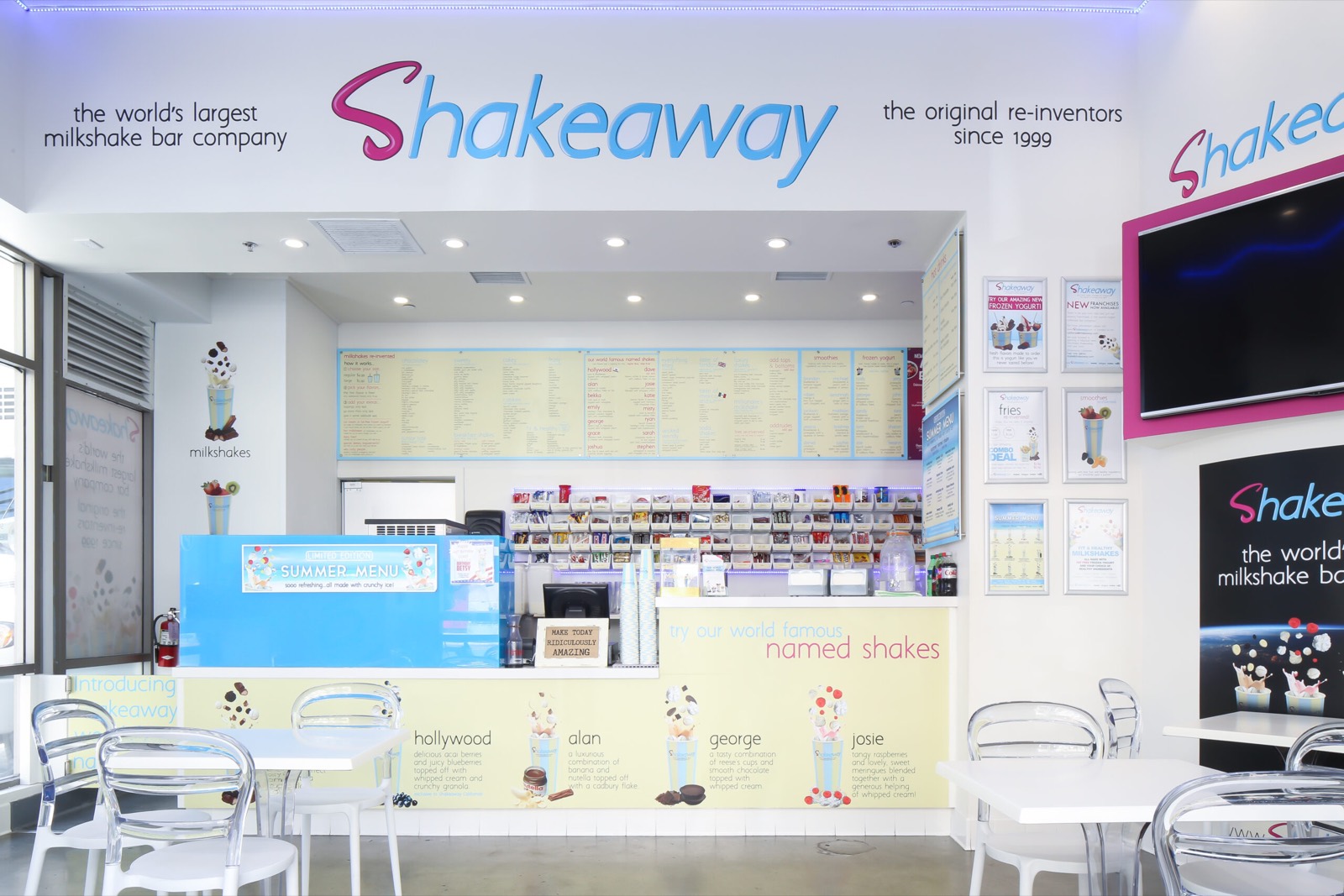 Interior of Shakeaway, built by Platinum X Construction