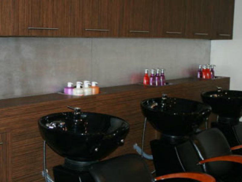 Interior of Soho Salon & Spa, built by Platinum X Construction