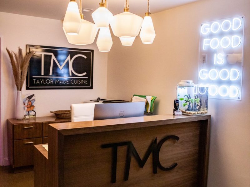 Interior of Taylor Made Cuisine, built by Platinum X Construction