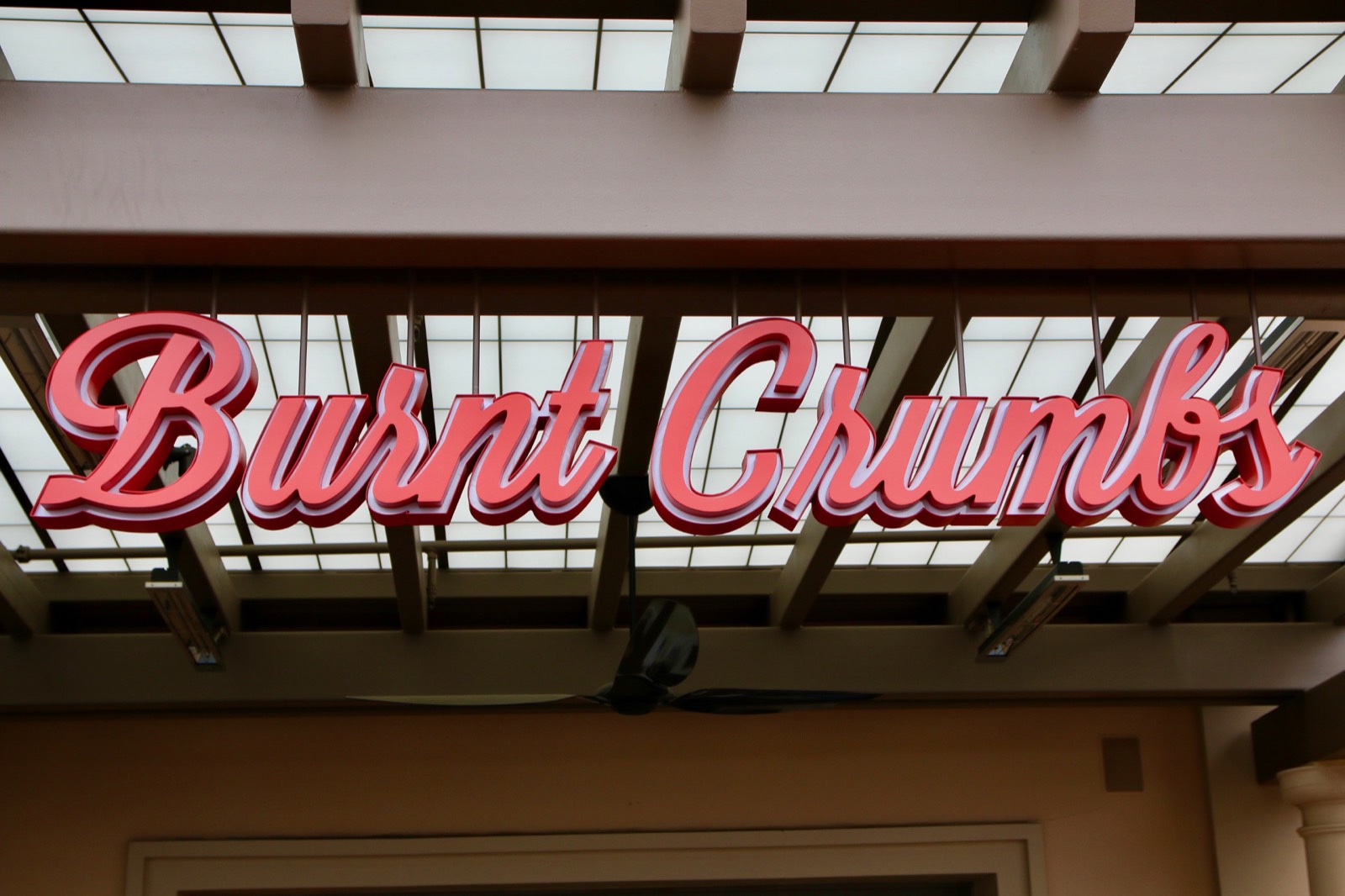 Interior of Burnt Crumbs, built by Platinum X Construction
