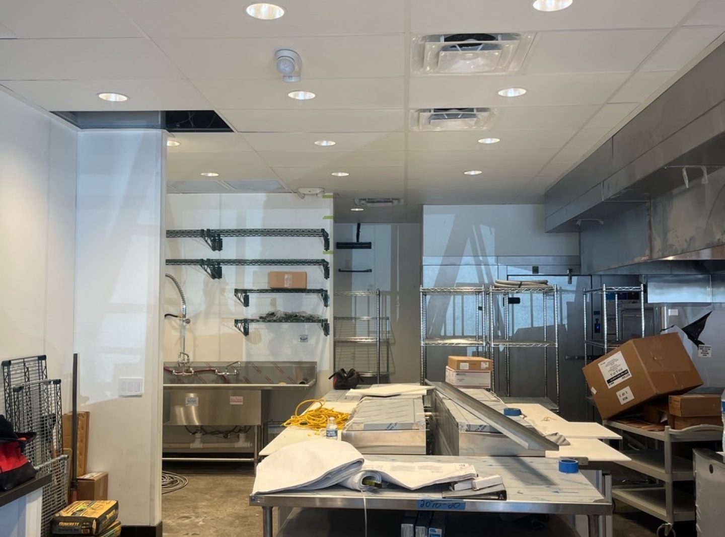 Interior of Capriotti’s, built by Platinum X Construction