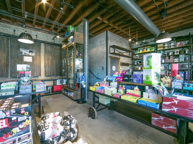 Interior of 3-D Retro, built by Platinum X Construction