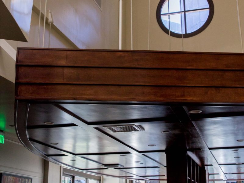 Interior of Davio’s, built by Platinum X Construction