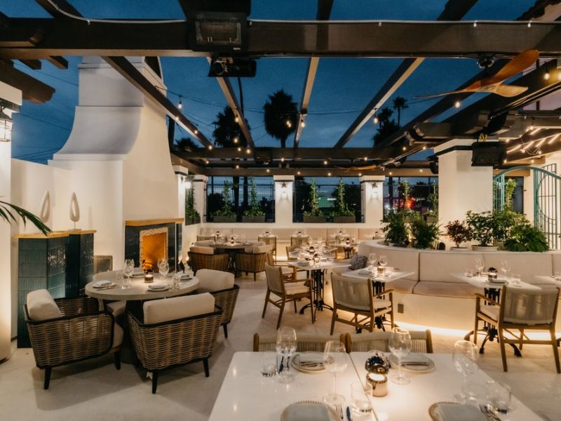 Interior of Selanne Steak Tavern, built by Platinum X Construction