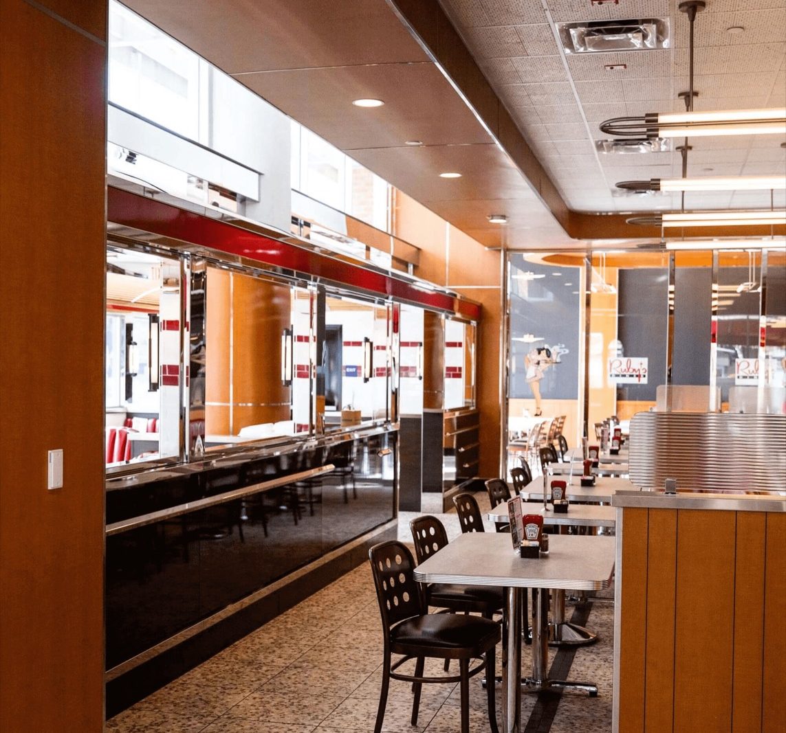 Ruby’s Diner interior, photo 5
